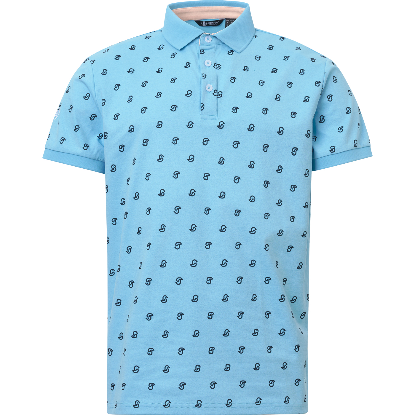 Mens Birdie drycool polo - hazyblue in the group MEN / All clothing at Abacus Sportswear (6717140)