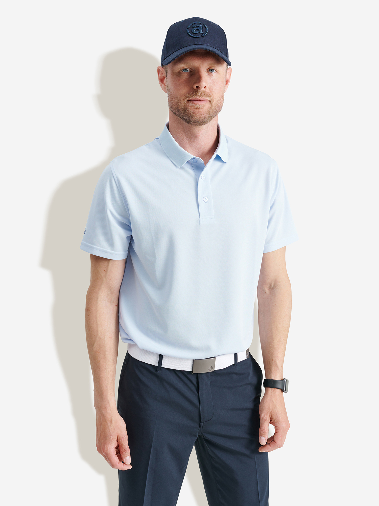 Mens Cray drycool polo - lt.blue in the group MEN / All clothing at Abacus Sportswear (6724310)