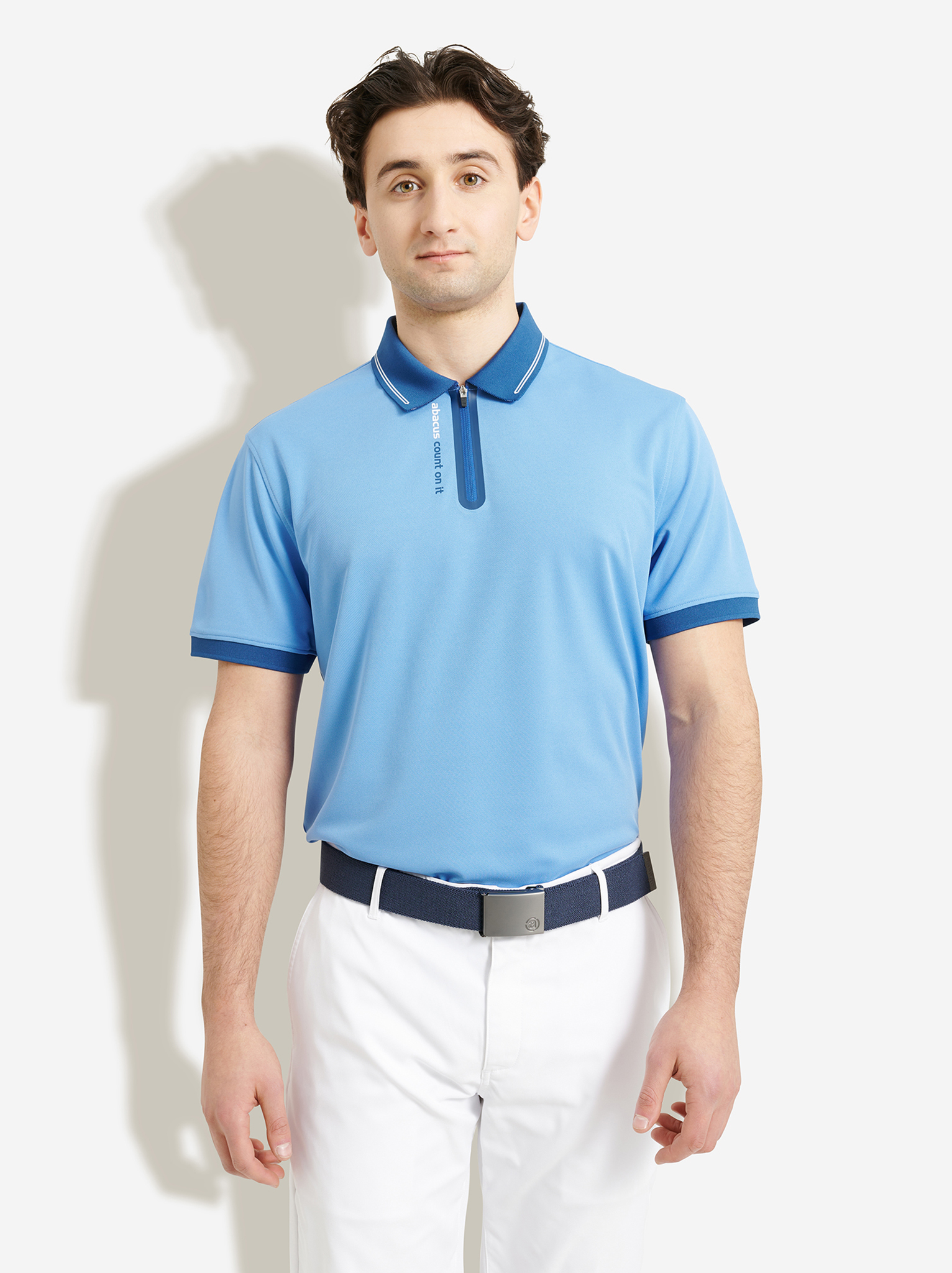 Mens Belton drycool polo - heaven i gruppen HERR / Alla herrkläder hos Abacus Sportswear (6726532)