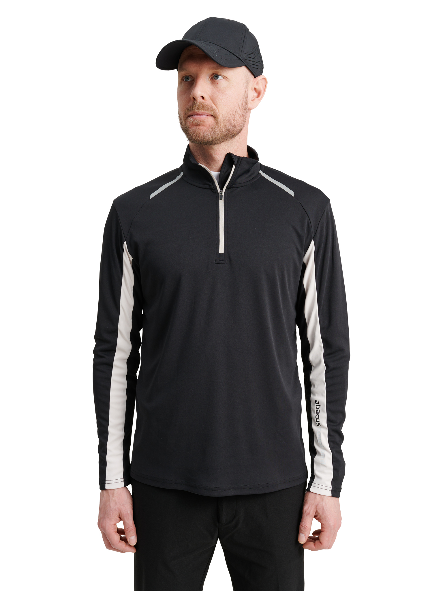 Mens Cypress longsleeve - black/stone in the group MEN / All clothing at Abacus Sportswear (6740921)