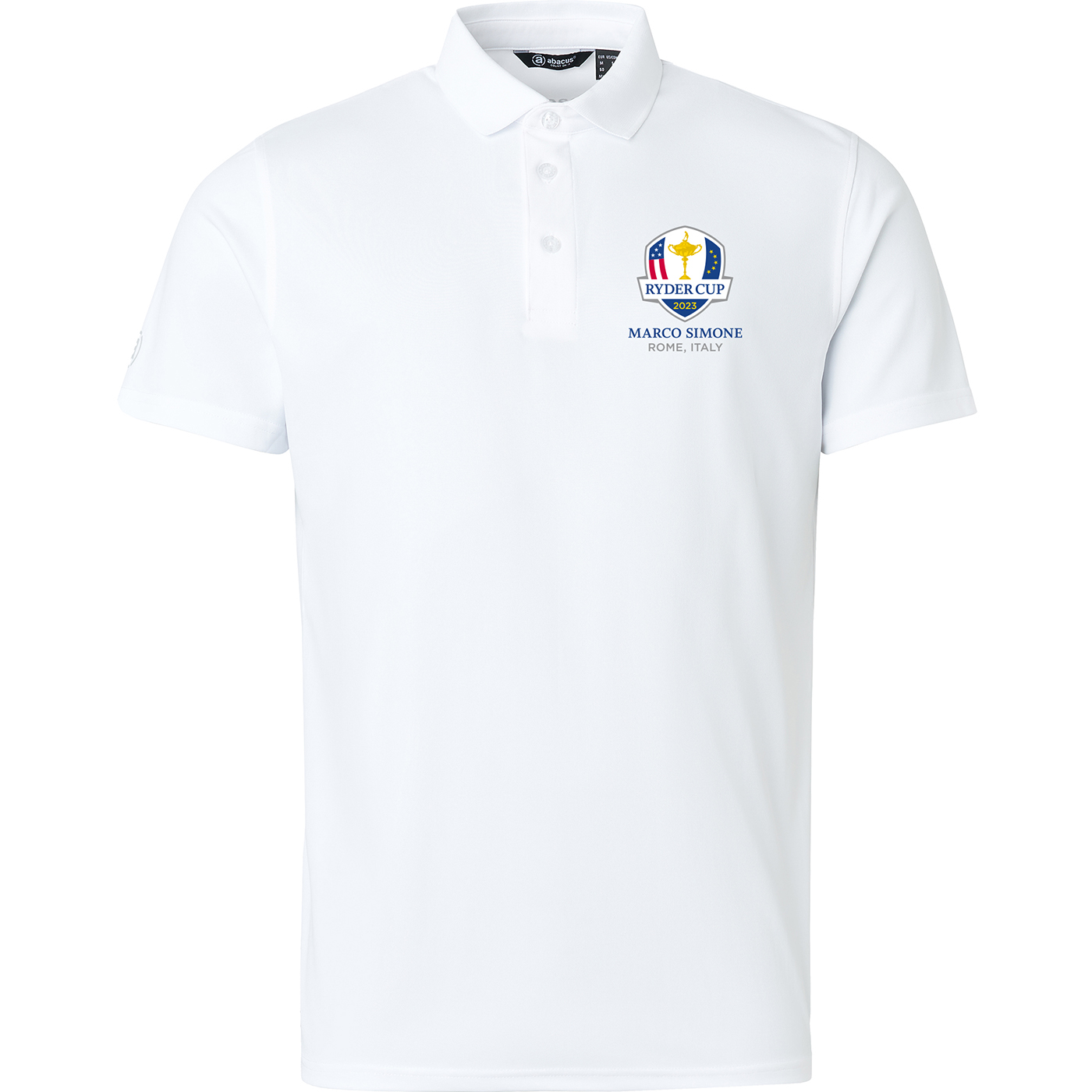 Mens RC Cray drycool polo - white in the group MEN / All clothing at Abacus Sportswear (6773100)