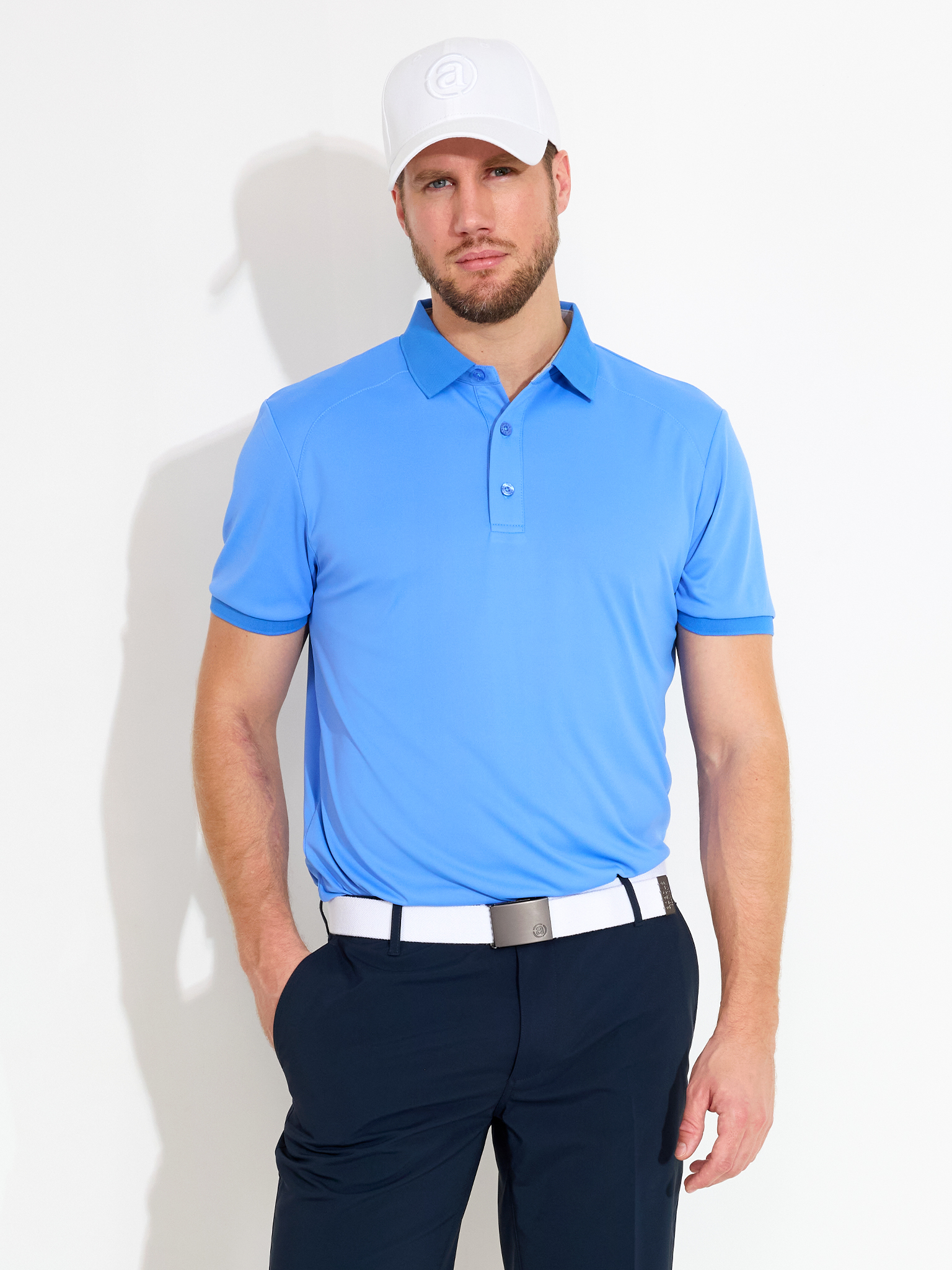 Mens Hammel recycled polo - heaven in the group MEN / Summer collection at Abacus Sportswear (6790532)
