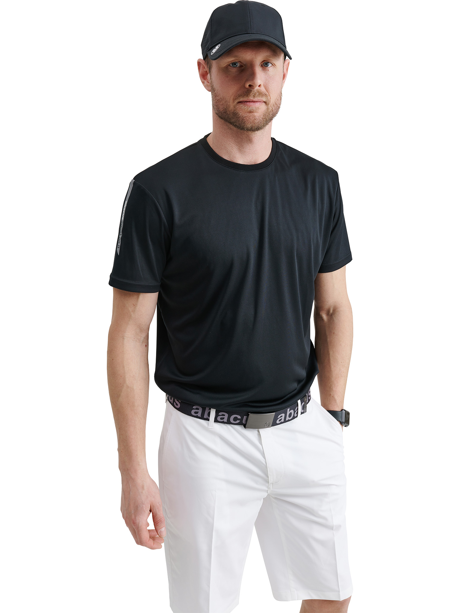 Mens Loop t-shirt - black in the group MEN / Polo shirts at Abacus Sportswear (6874600)