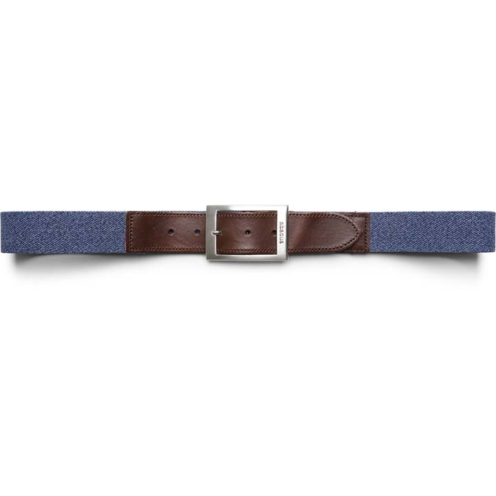 Saunton belt - steelblue i gruppen HERR / Alla herrkläder hos Abacus Sportswear (7329311)
