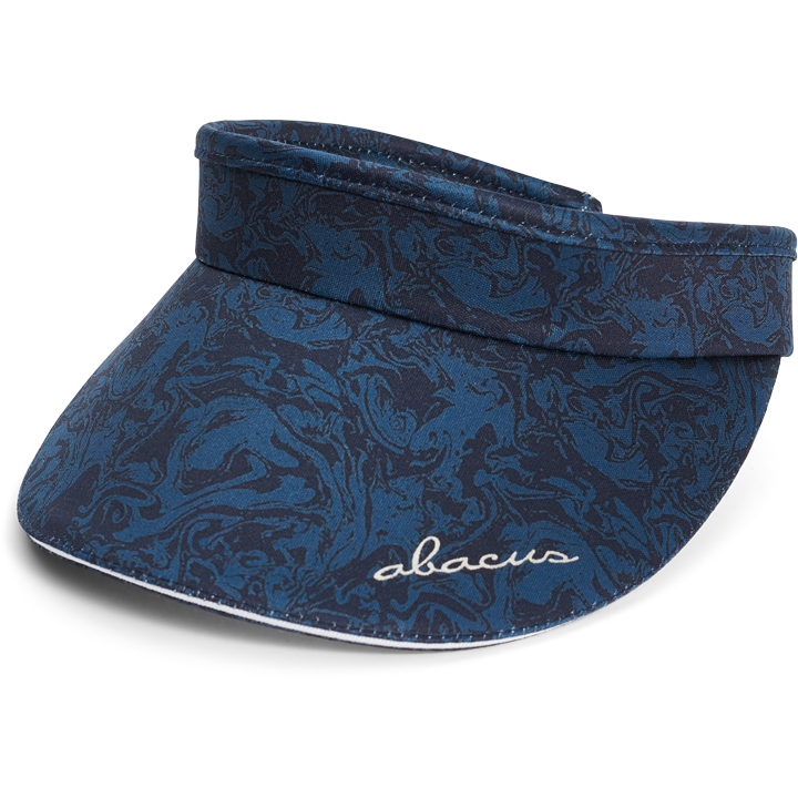 Lds Graphic visor - peacock blue i gruppen DAM / Alla damkläder hos Abacus Sportswear (7353563)