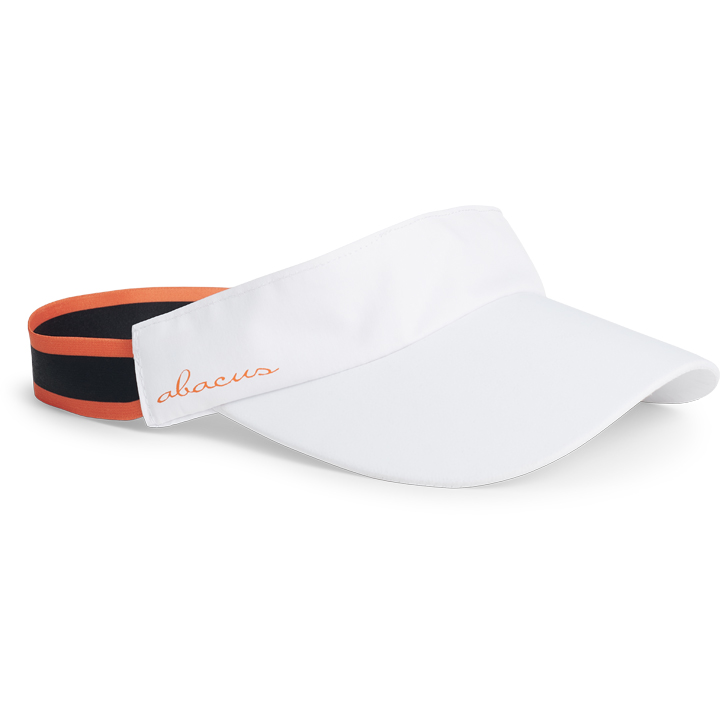 Lds Stripe visor - white i gruppen DAM / Alla damkläder hos Abacus Sportswear (7355100)