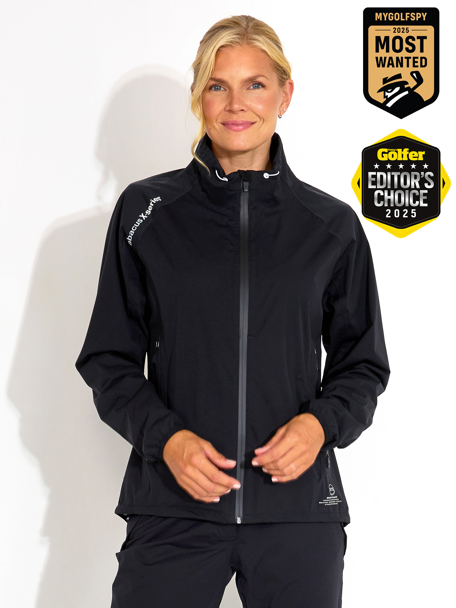 Lds Pitch 37.5 technology rainjacket - black