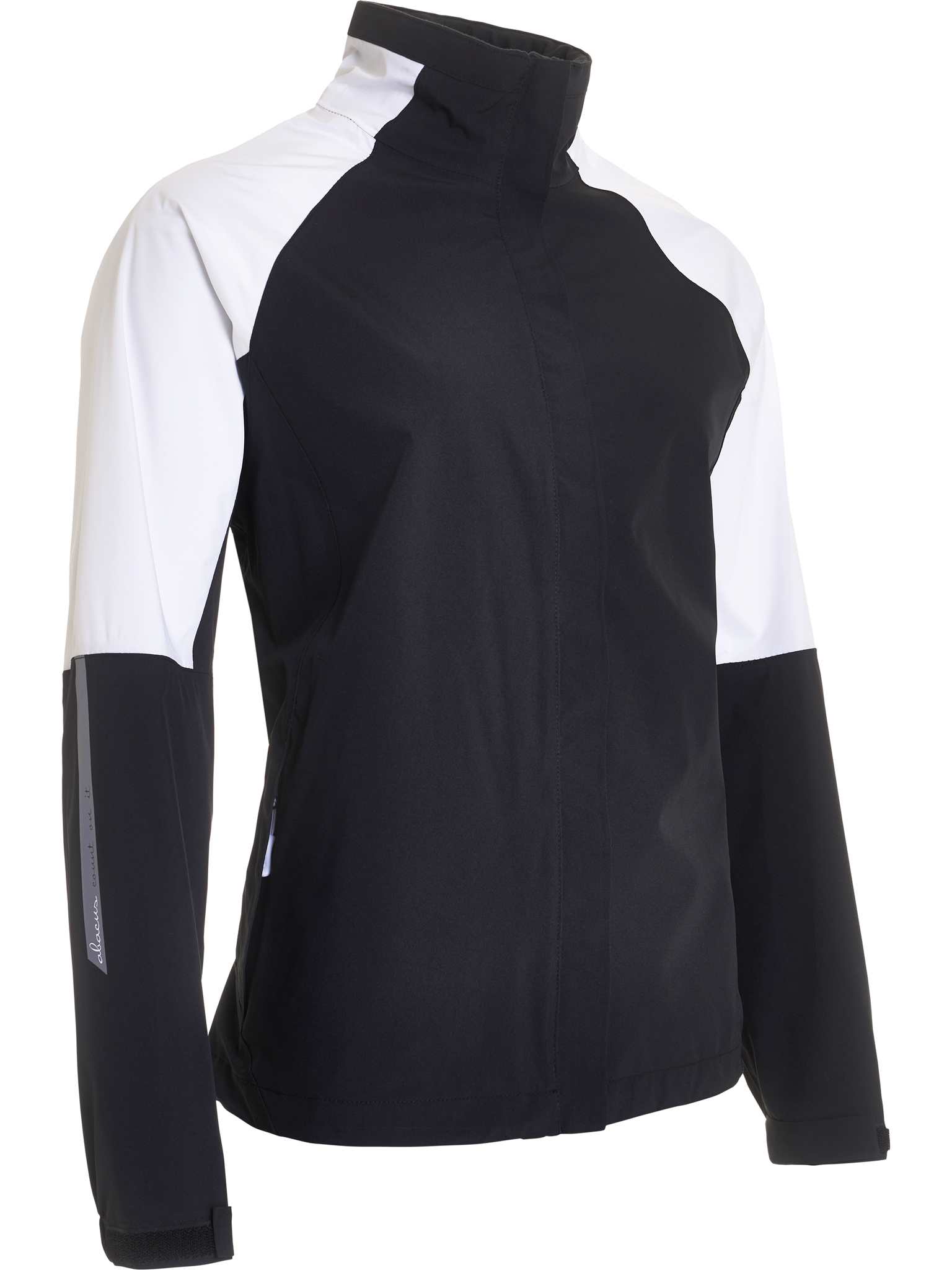 Lds Links rainjacket - black/white
