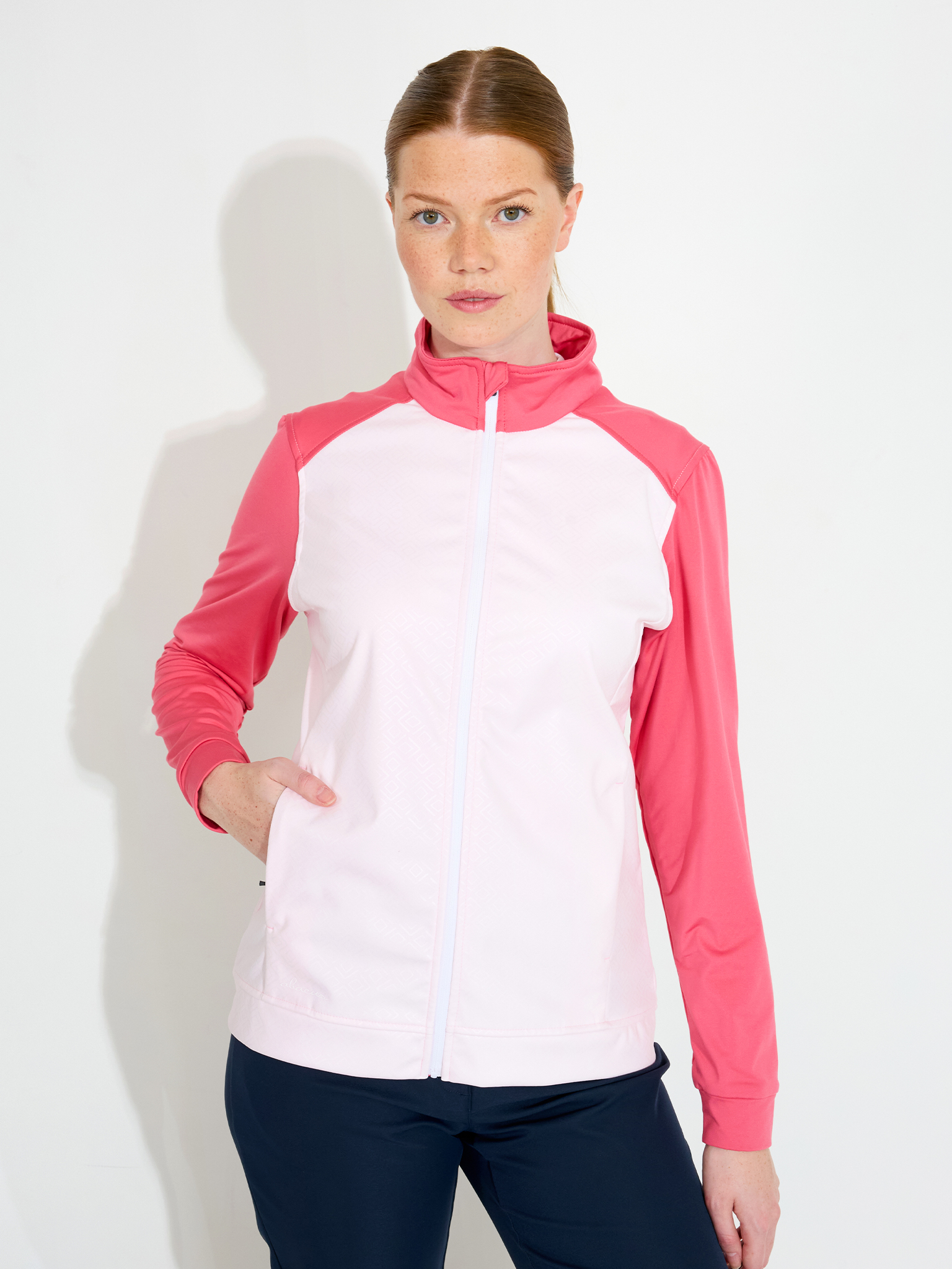 Lds Kingsbarns hybrid jkt - lt.pink