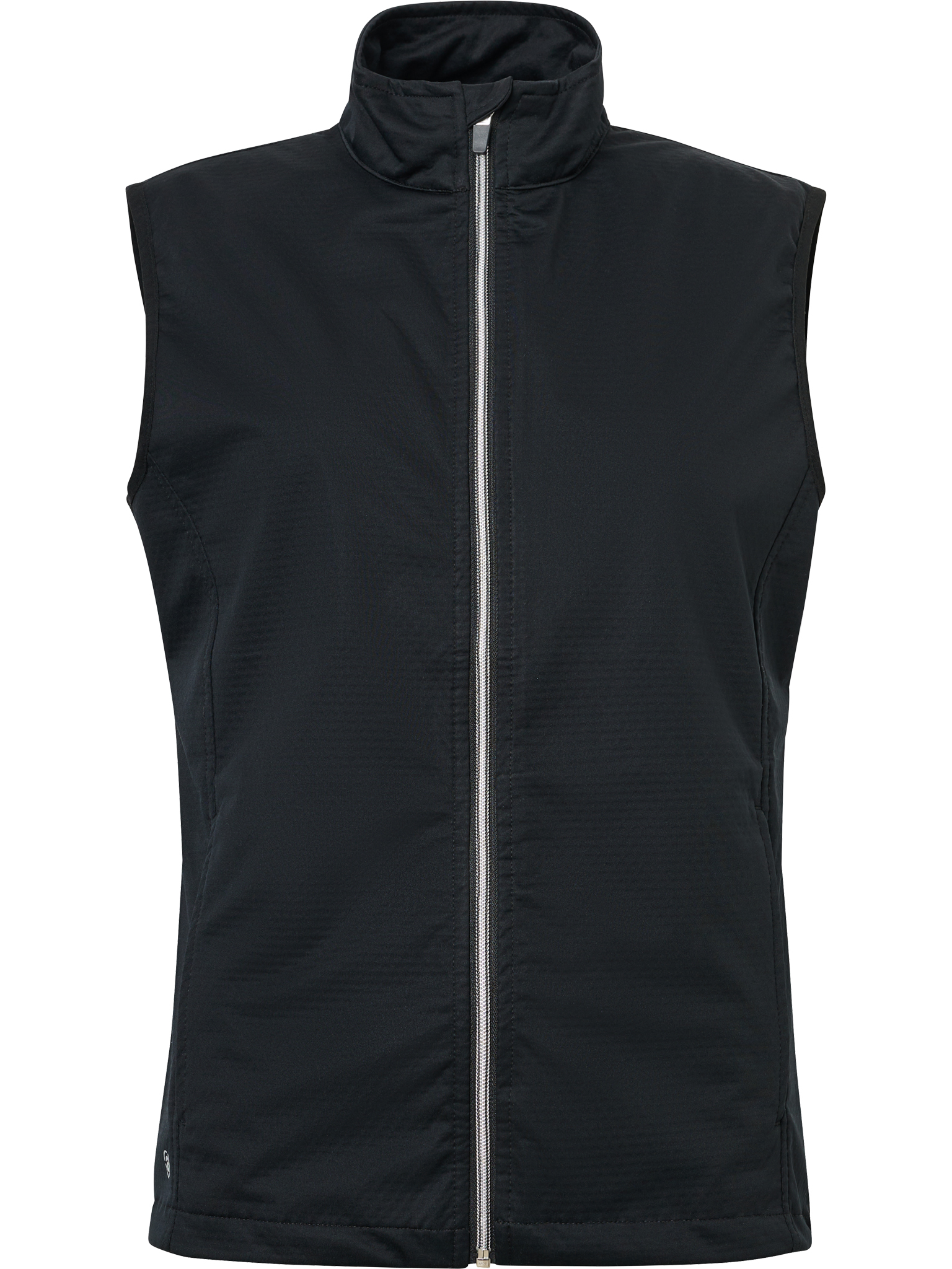 Lds Lytham softshell vest - black