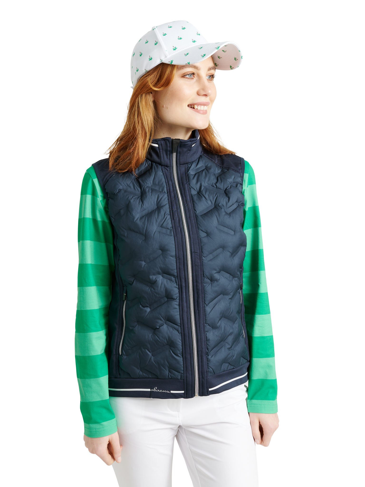 Lds Grove hybrid vest - navy