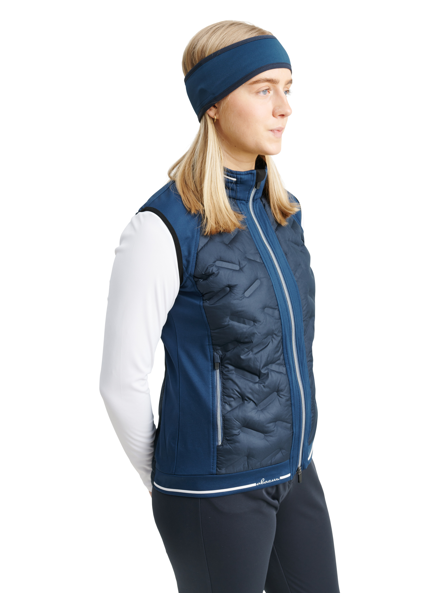 Lds Grove hybrid vest - peacock blue