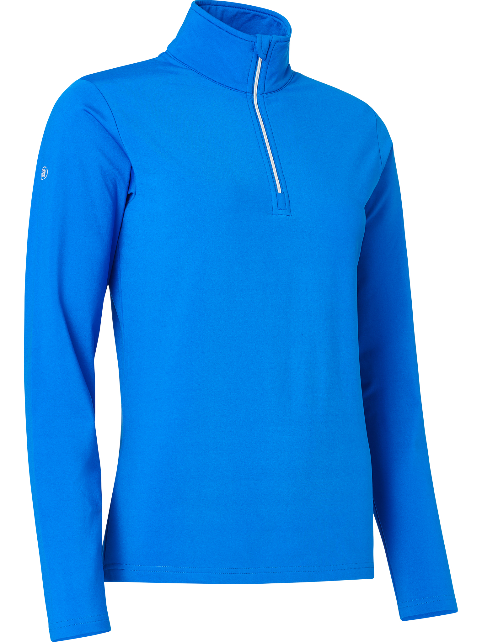 Lds Dunbar halfzip fleece - royal blue