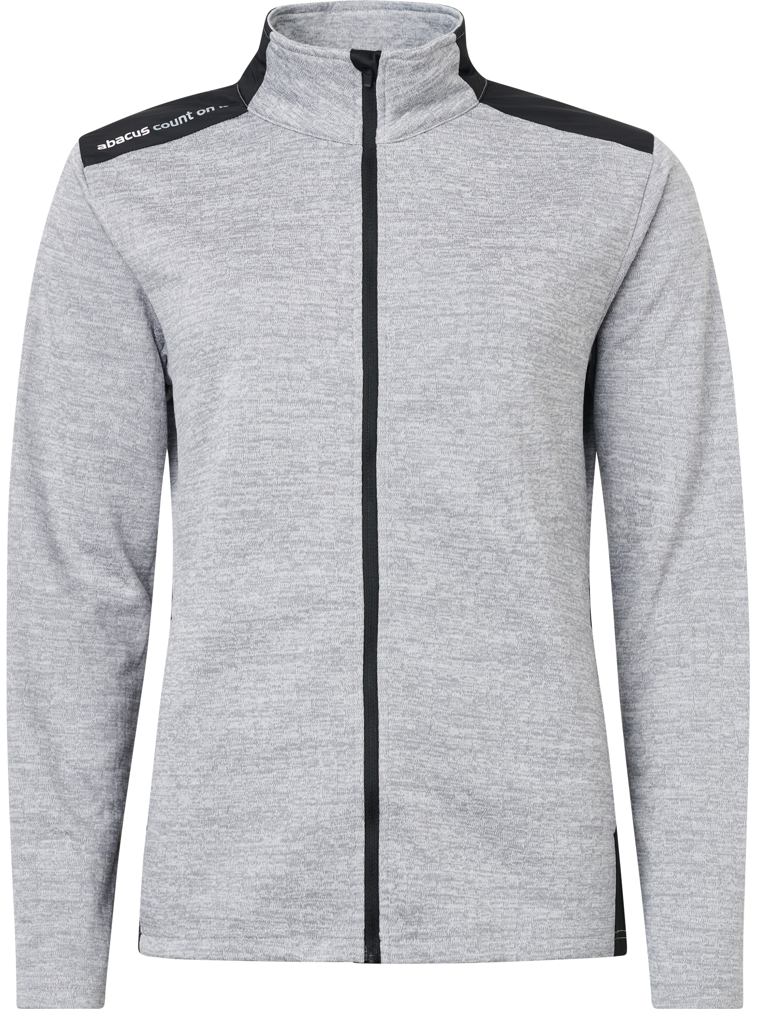 Lds Sunningdale fullzip - lt.grey/black