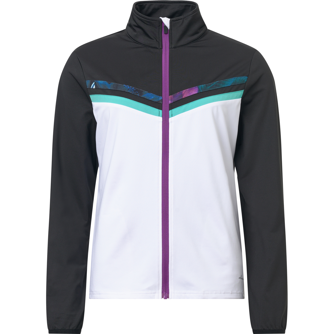 Lds Sherwood fullzip fleece - violet