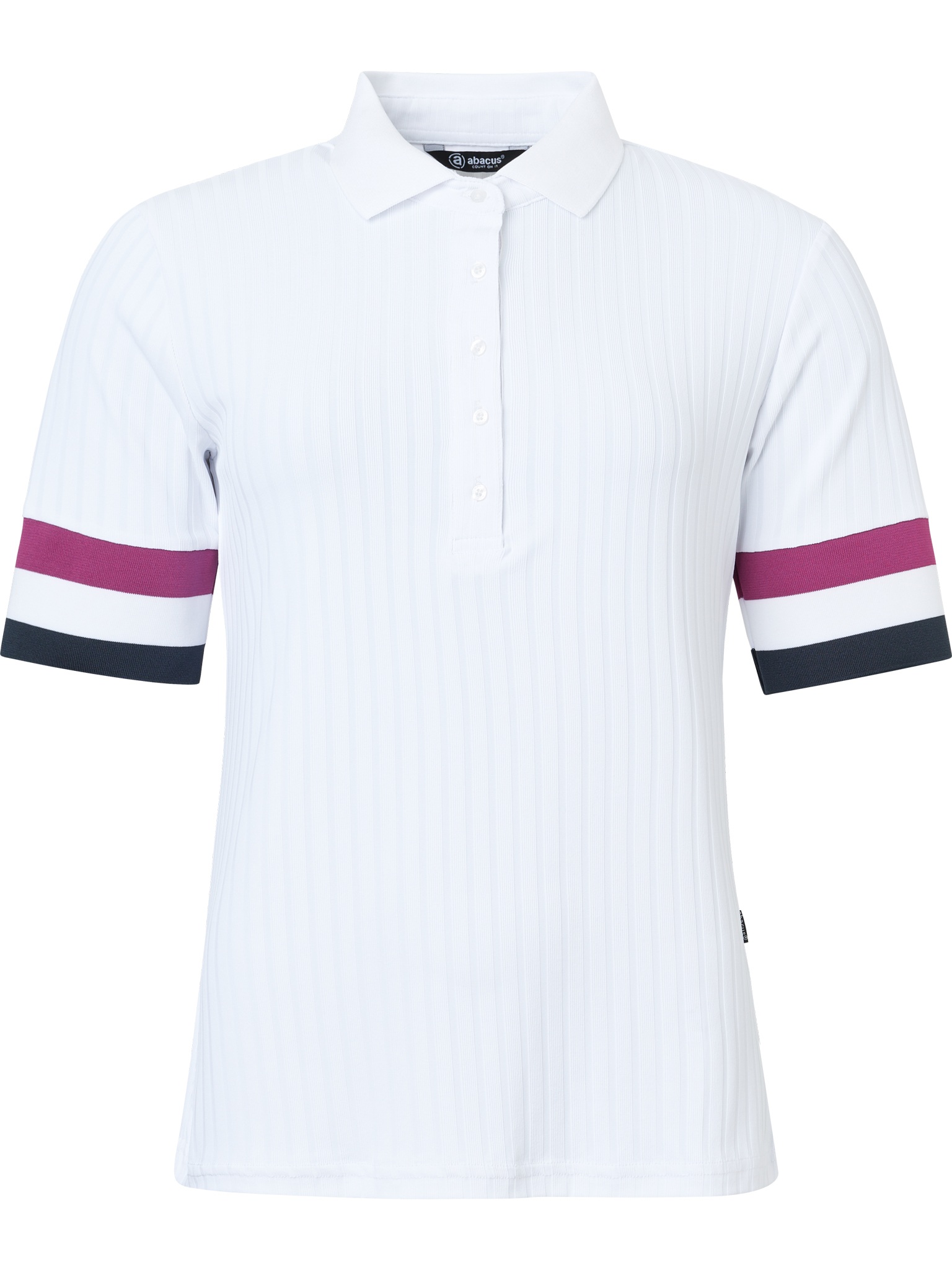 Lds Pebble halfsleeve - white/iris