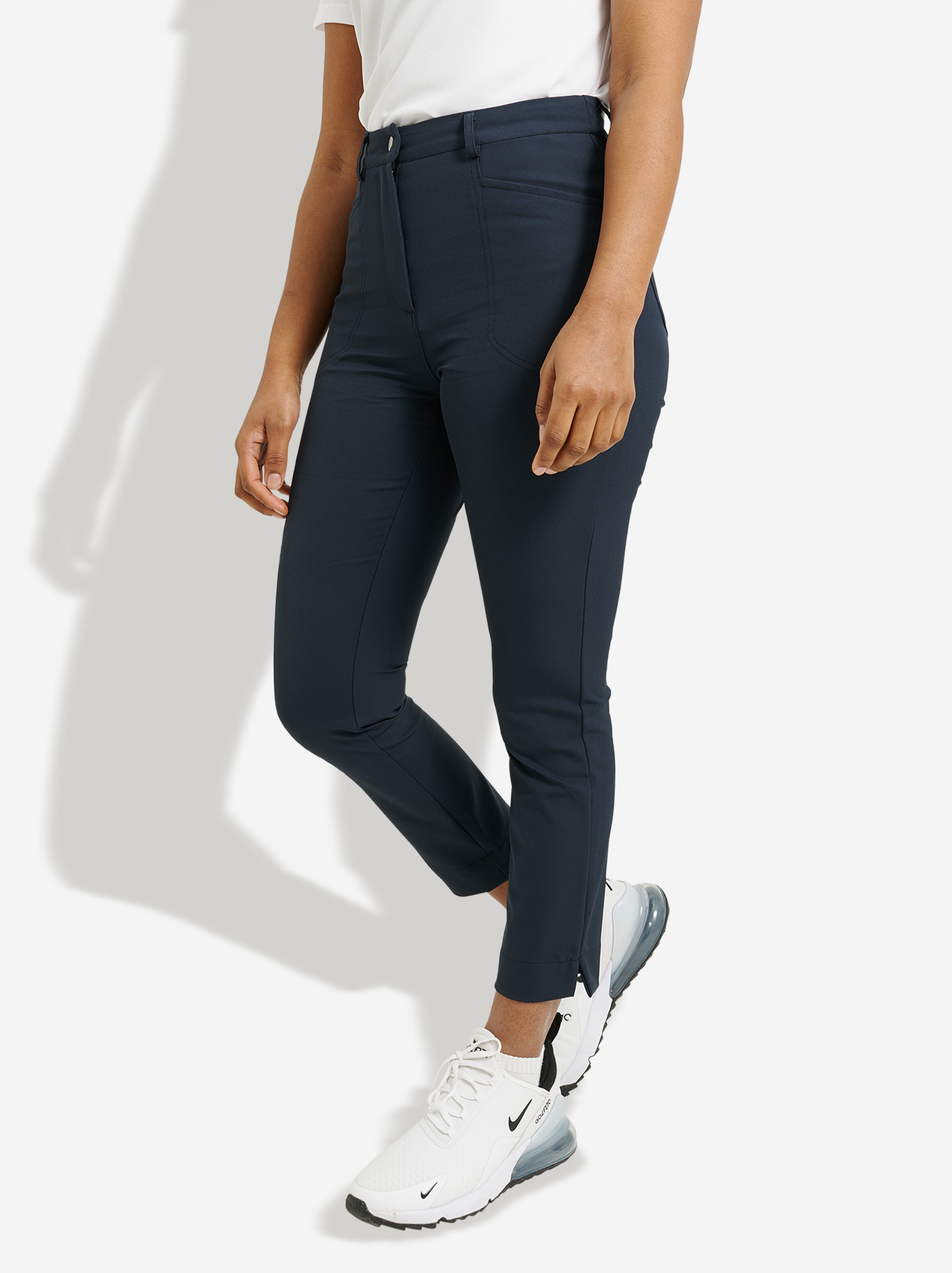 Lds Elite 7/8 trousers - navy