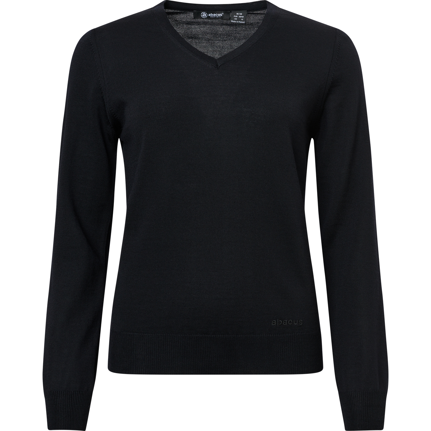 Lds Milano pullover - black