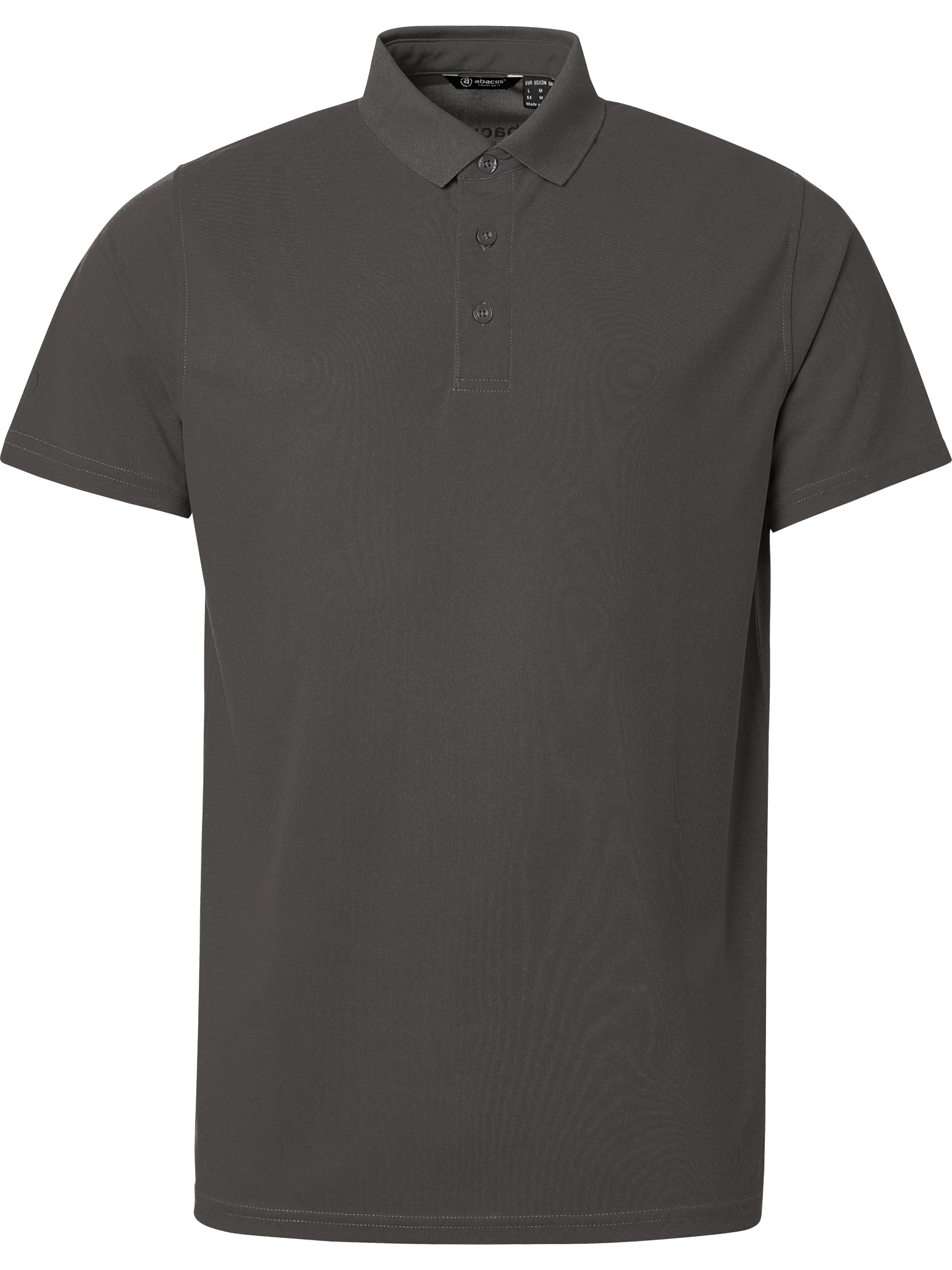Jr Cray drycool polo - dk.grey