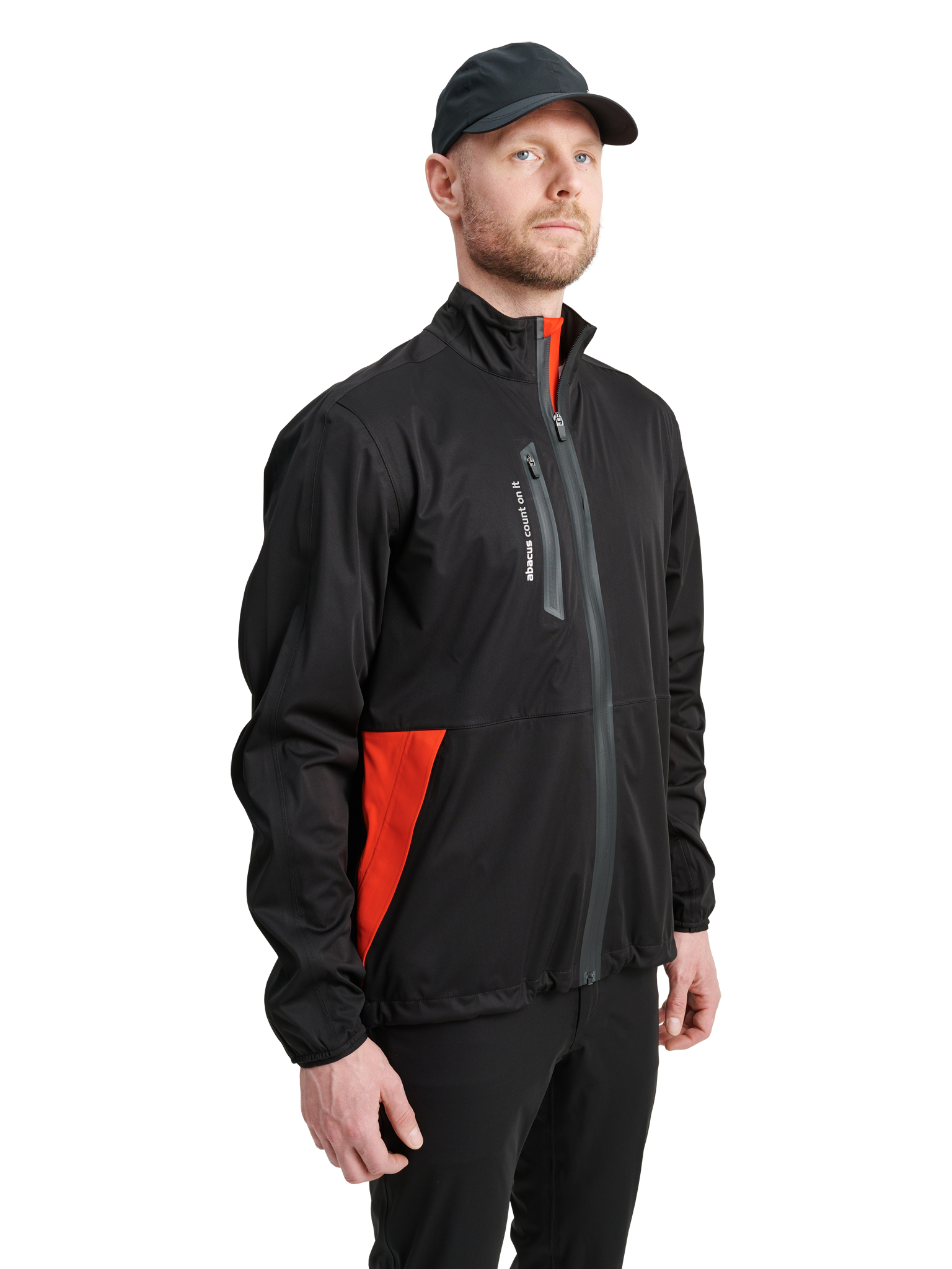 Mens Bounce rainjacket - sunset