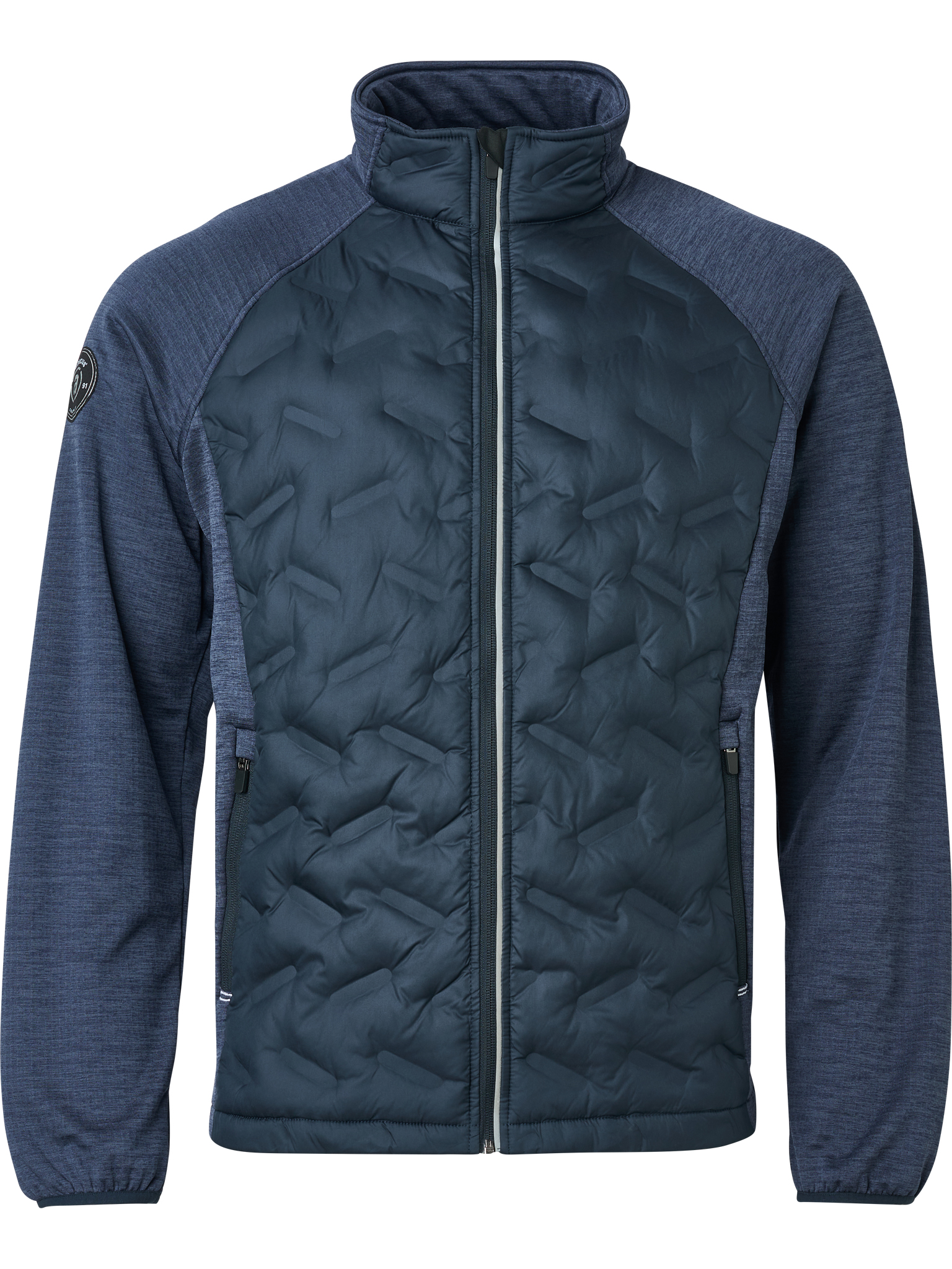 Mens Elgin hybrid  jacket - navy