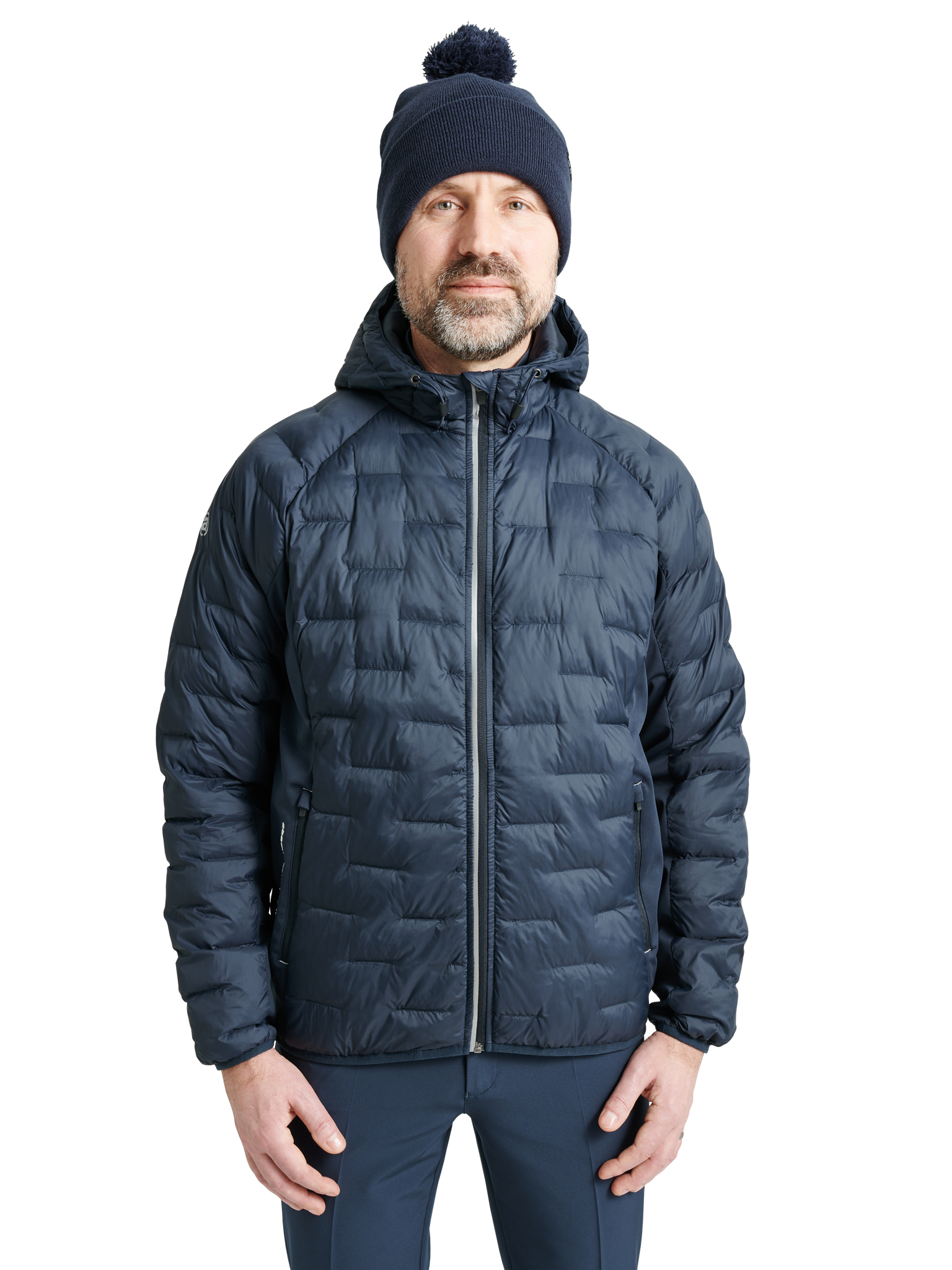 Mens Reay thermo softshell jacket - navy