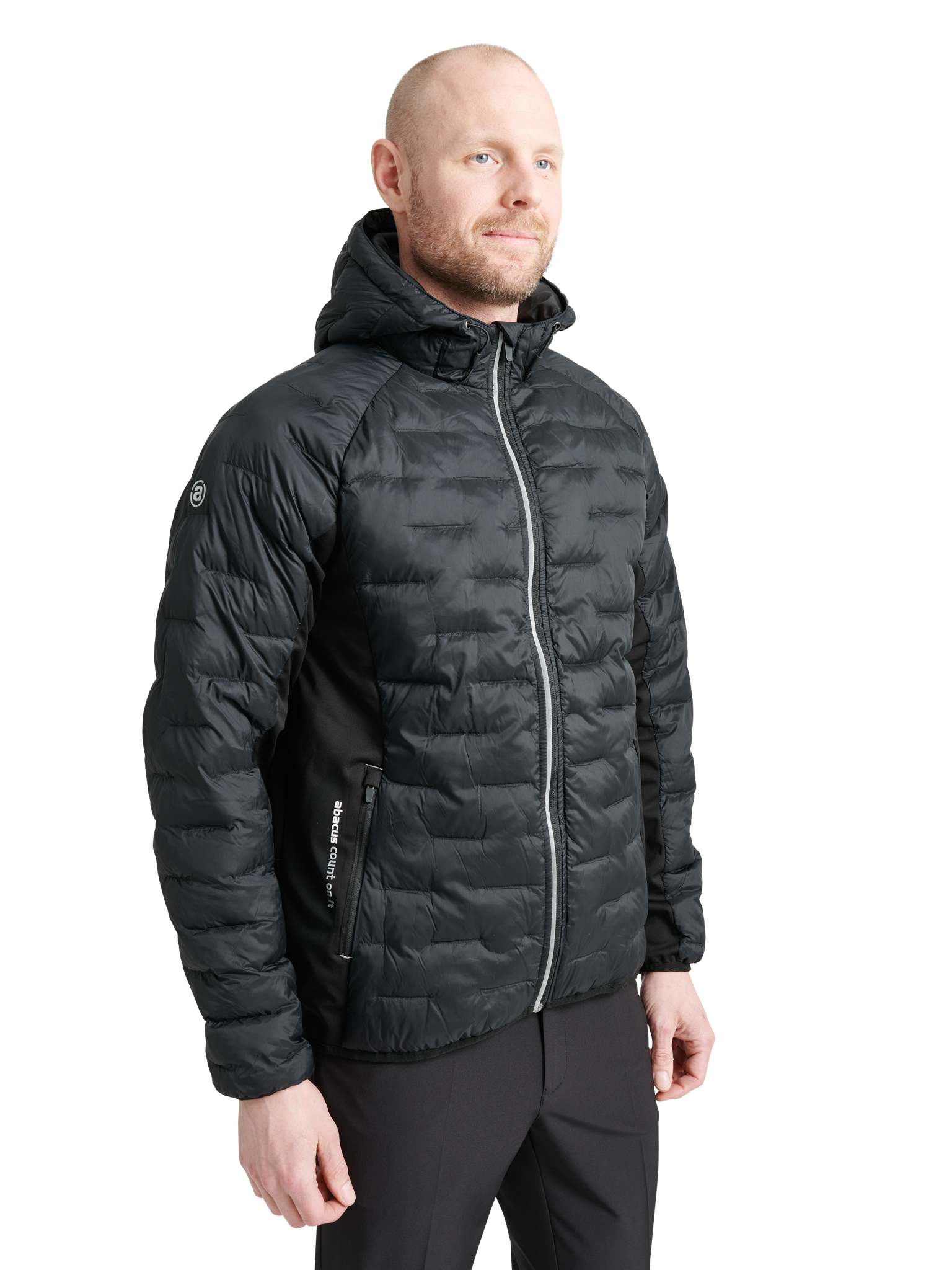 Mens Reay thermo softshell jacket - black