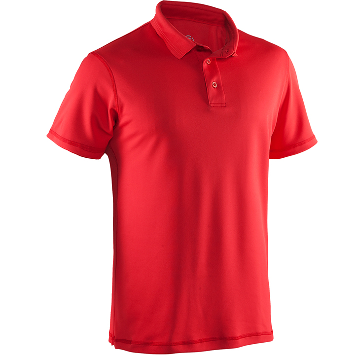 Mens Clark polo - red