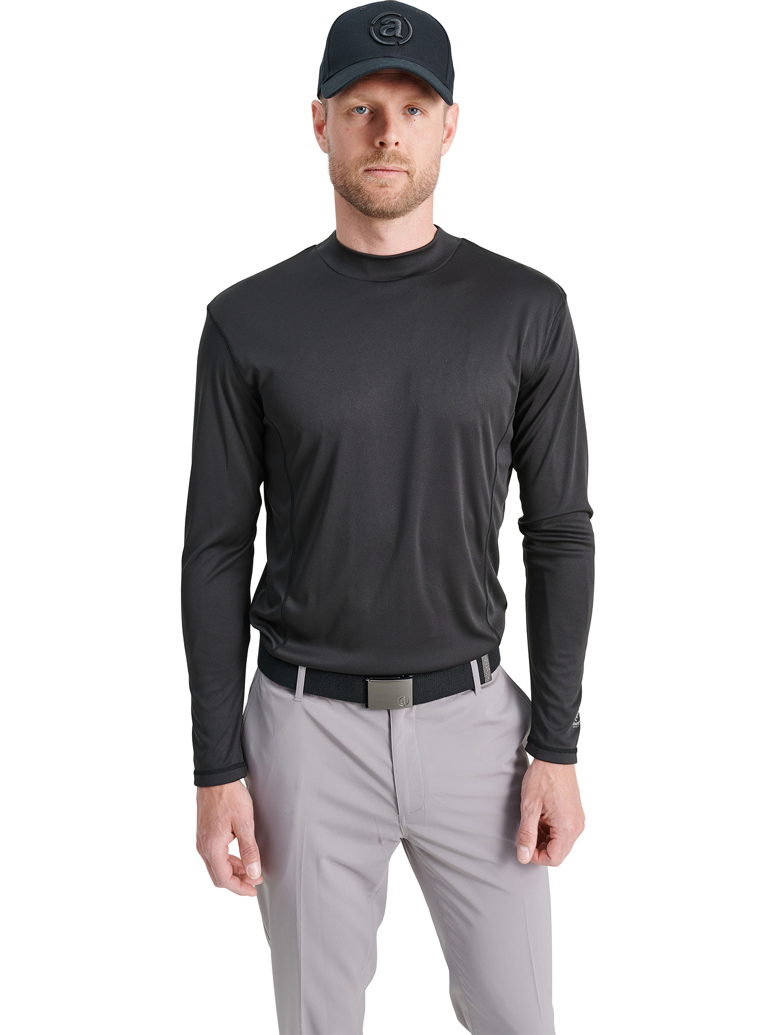 Mens Spin longsleeve - black