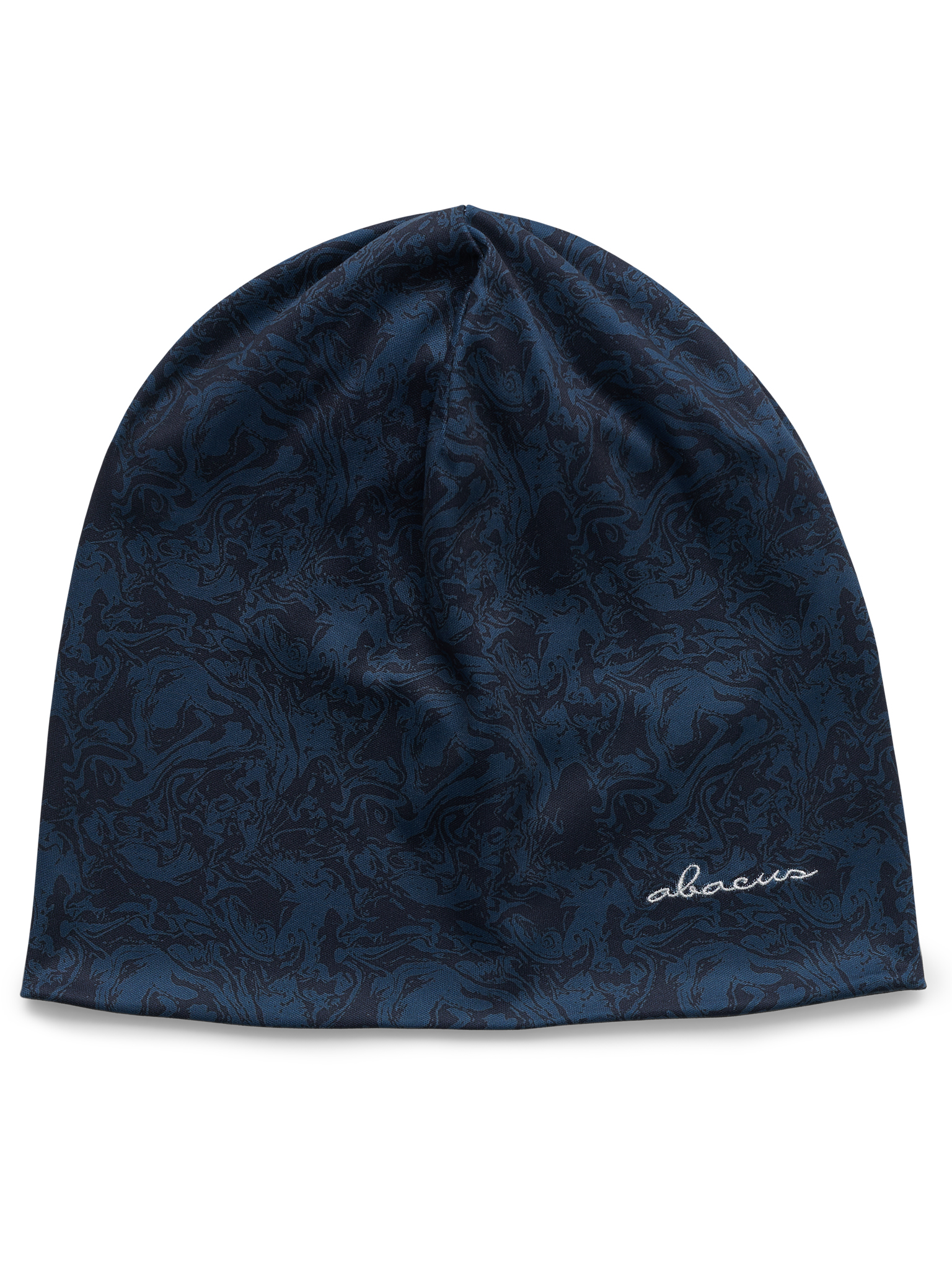 Graphic hat - peacock blue