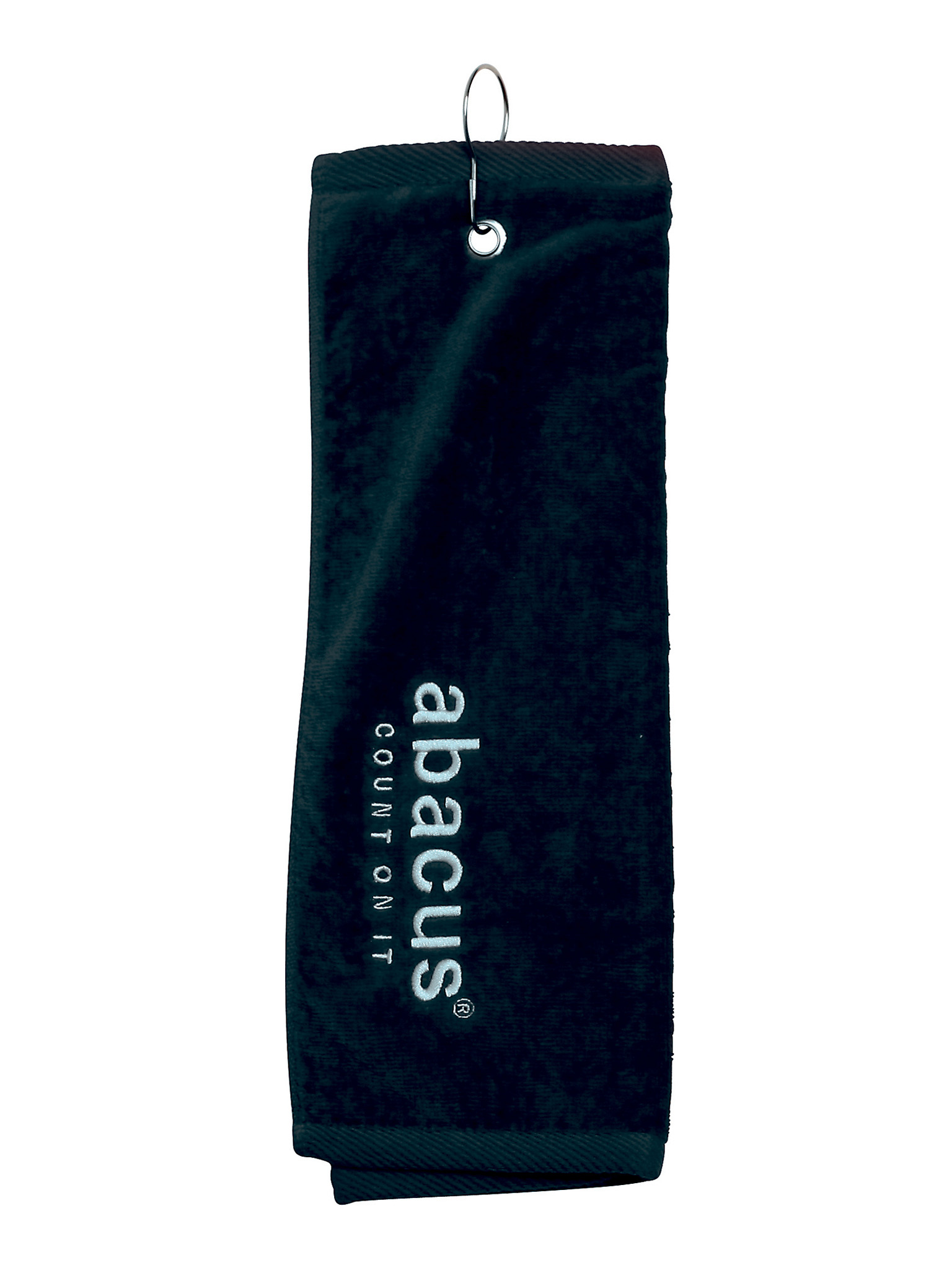Bag towel logo - black