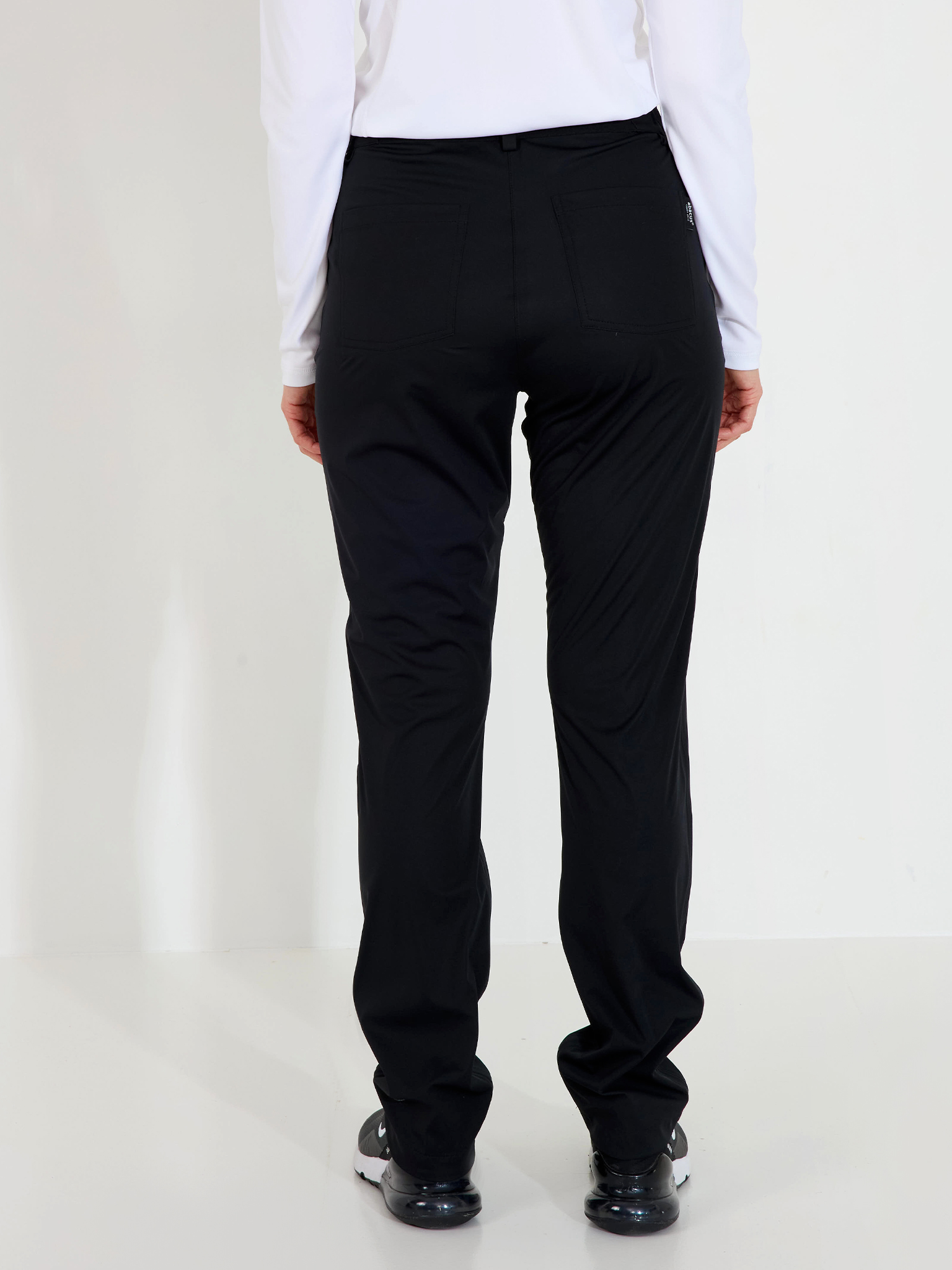 ☆GWセール BLACKBIRD ／ varsity trouser Center Seam Front Slit Ankle Pant - Black – Clara Sunwoo