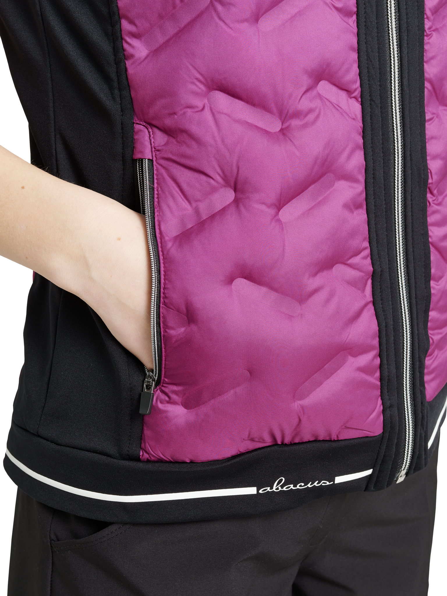 Lds Grove hybrid vest - violet | Vests - WOMEN | Abacus Sportswear
