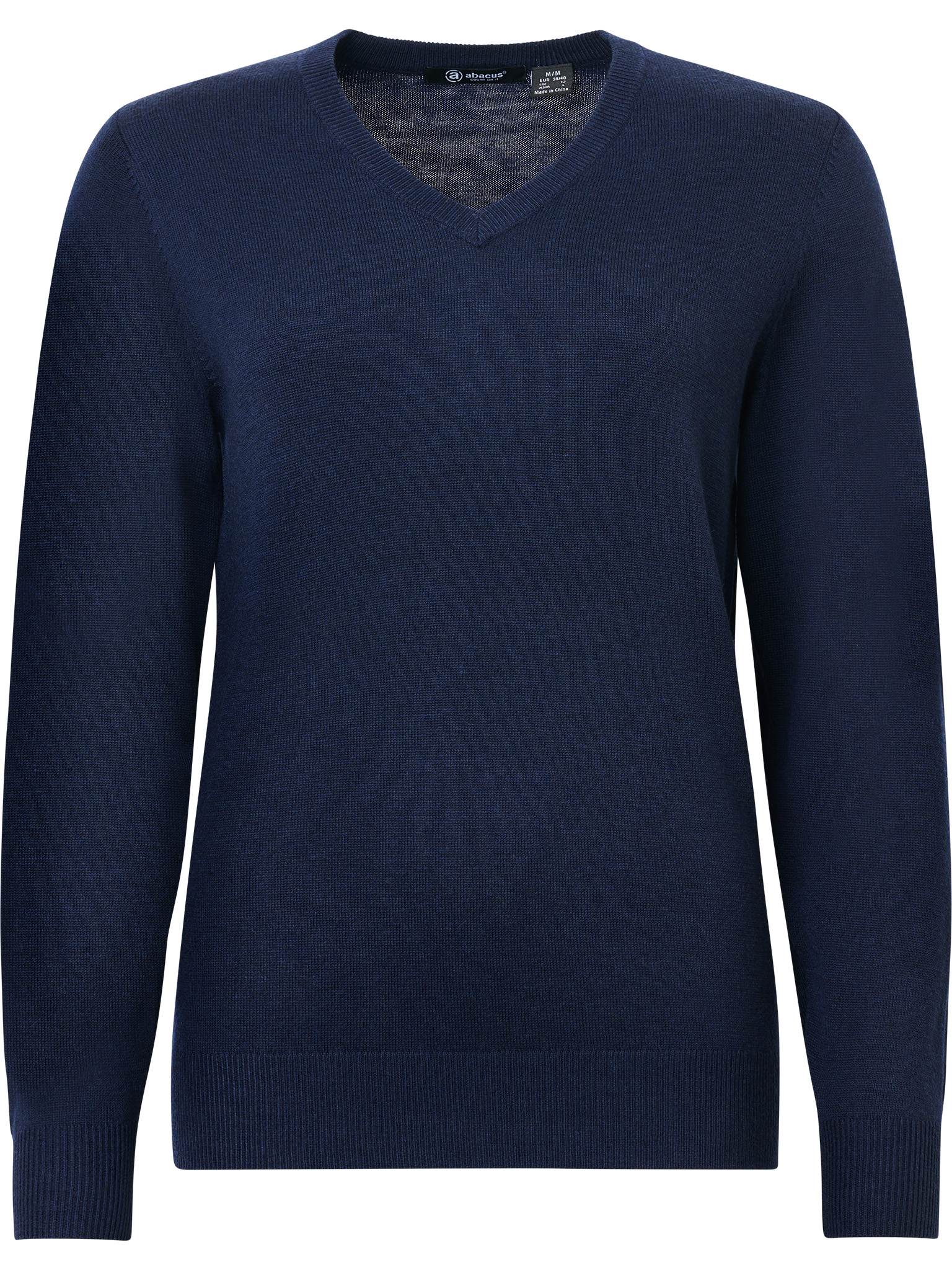 Lds Liffin V-neck pullover - navy