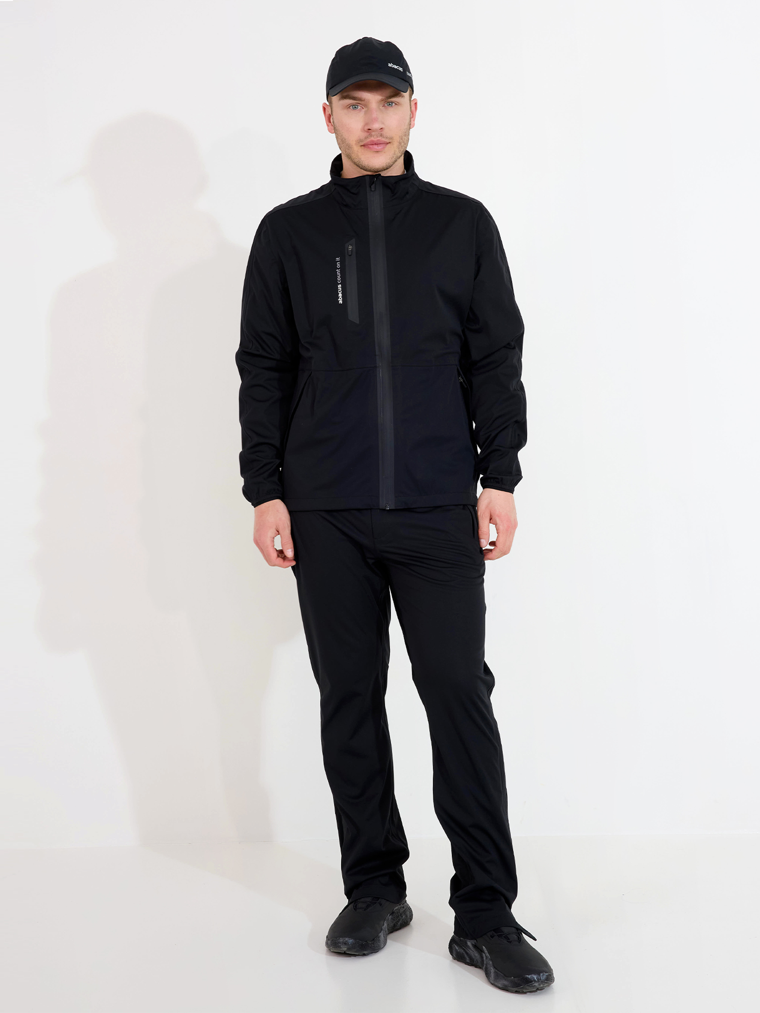 【48】RAINDROP STUDS COAT - BLACK Mayfair Opal Trench Coat Black | STUTTERHEIM DE