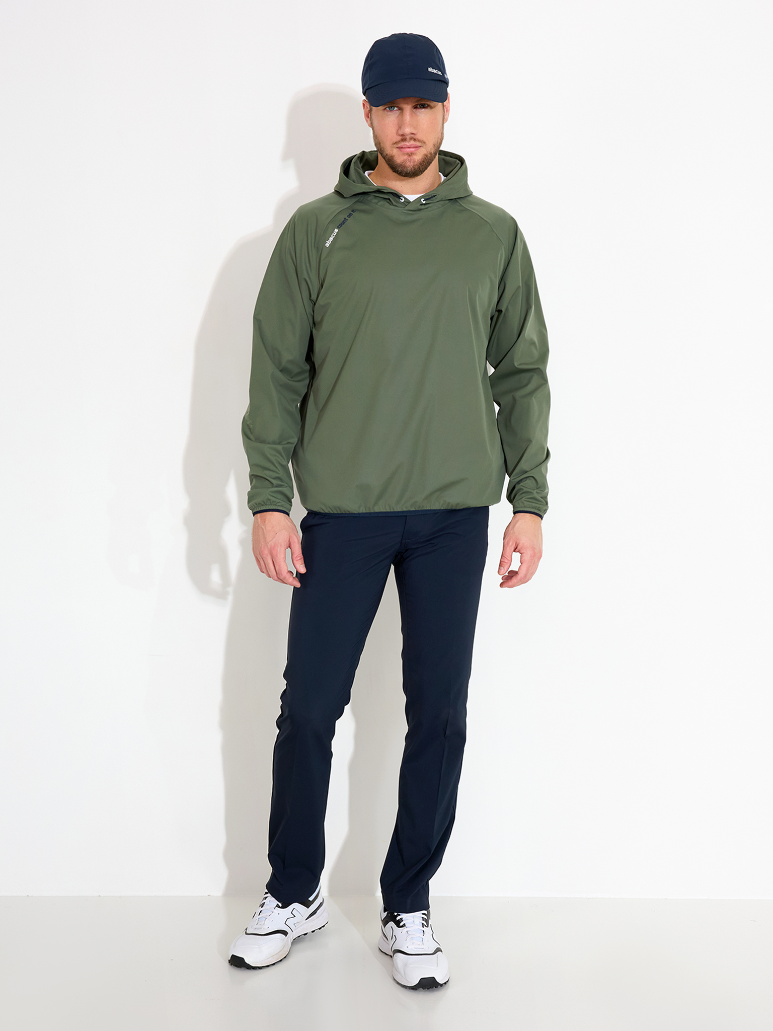 Mens Bounce waterproof hoodie - forest Jackets - MEN | Golf