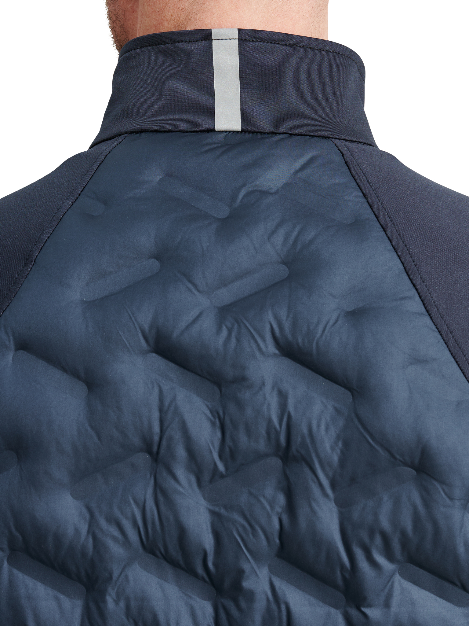 【GROVE】RUBEN JACKET Grove hybrid jacket - navy/lt.grey Jackets - MEN | Golf clothin