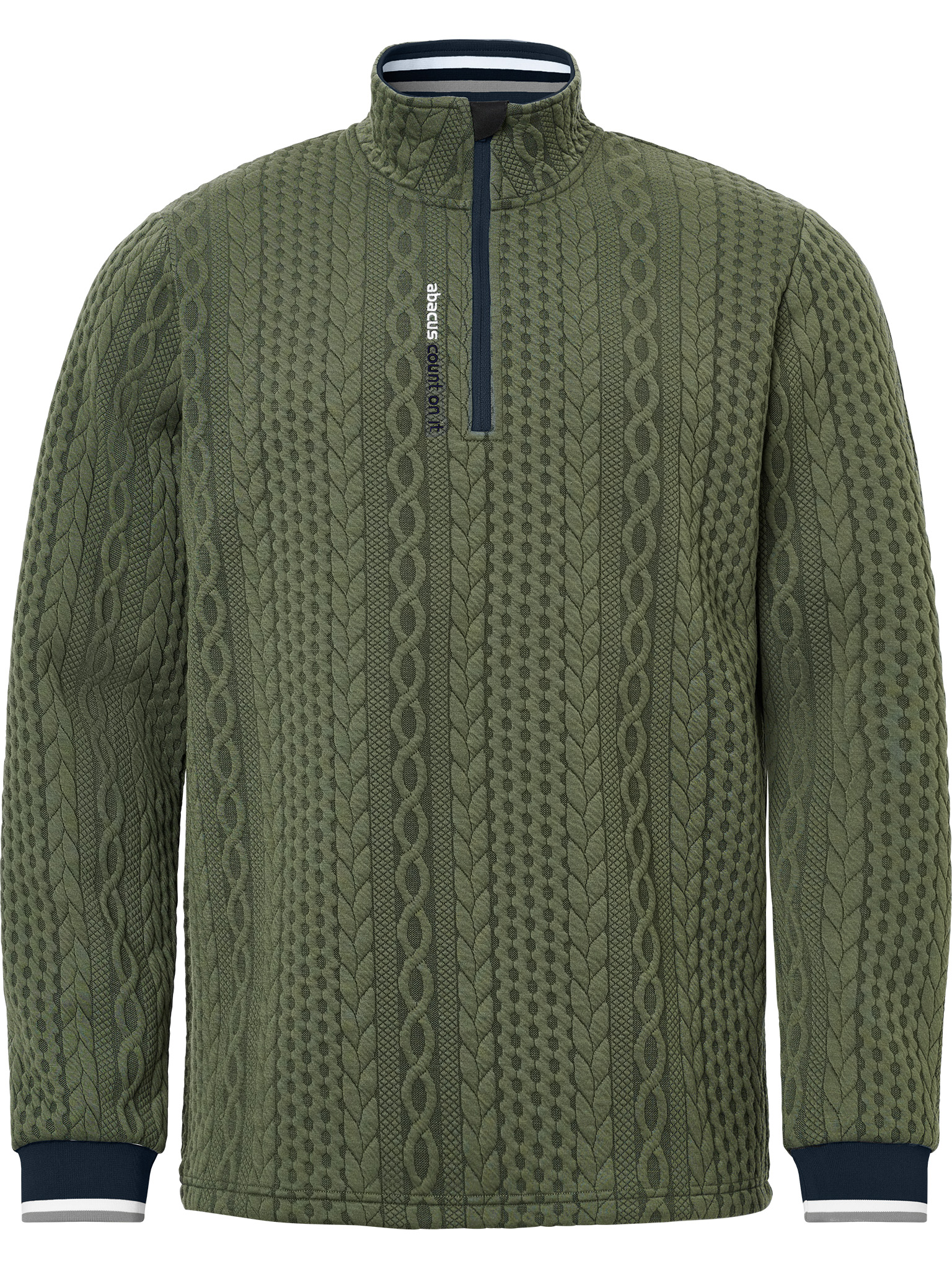 A&M Mens Woburn midlayer - forest Sweaters - MEN | Golf clothing