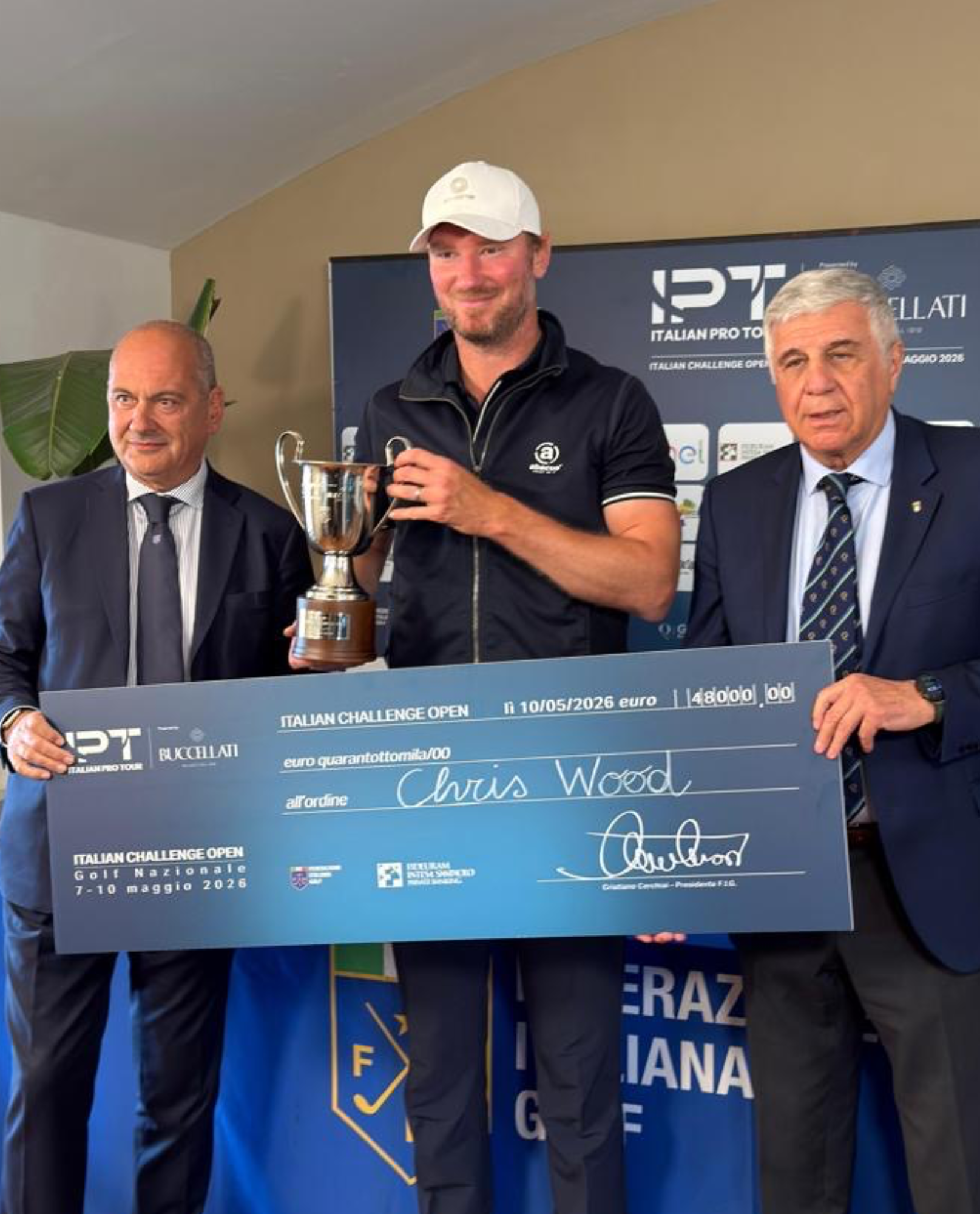 Chris Wood: Winner of the 2025/26 MENA Golf Tour Rankings