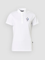 Lds Cray drycool polo - Solheim Cup-themed - white