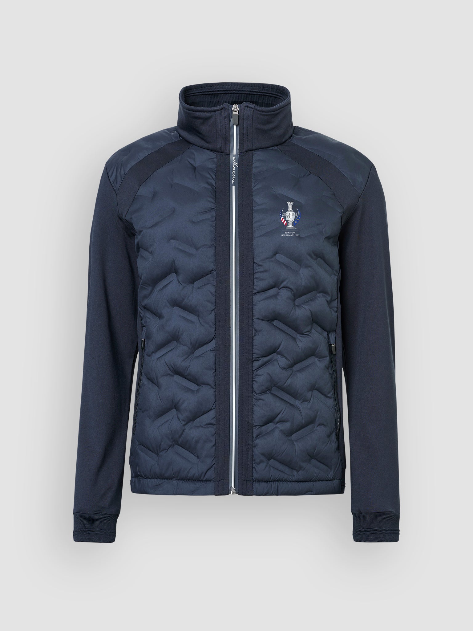 Lds Portrush hybrid jacket - Solheim Cup-themed - navy-3