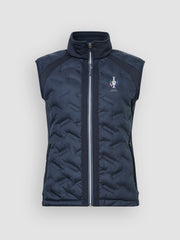 Lds Portrush hybrid vest - Solheim Cup-themed - navy