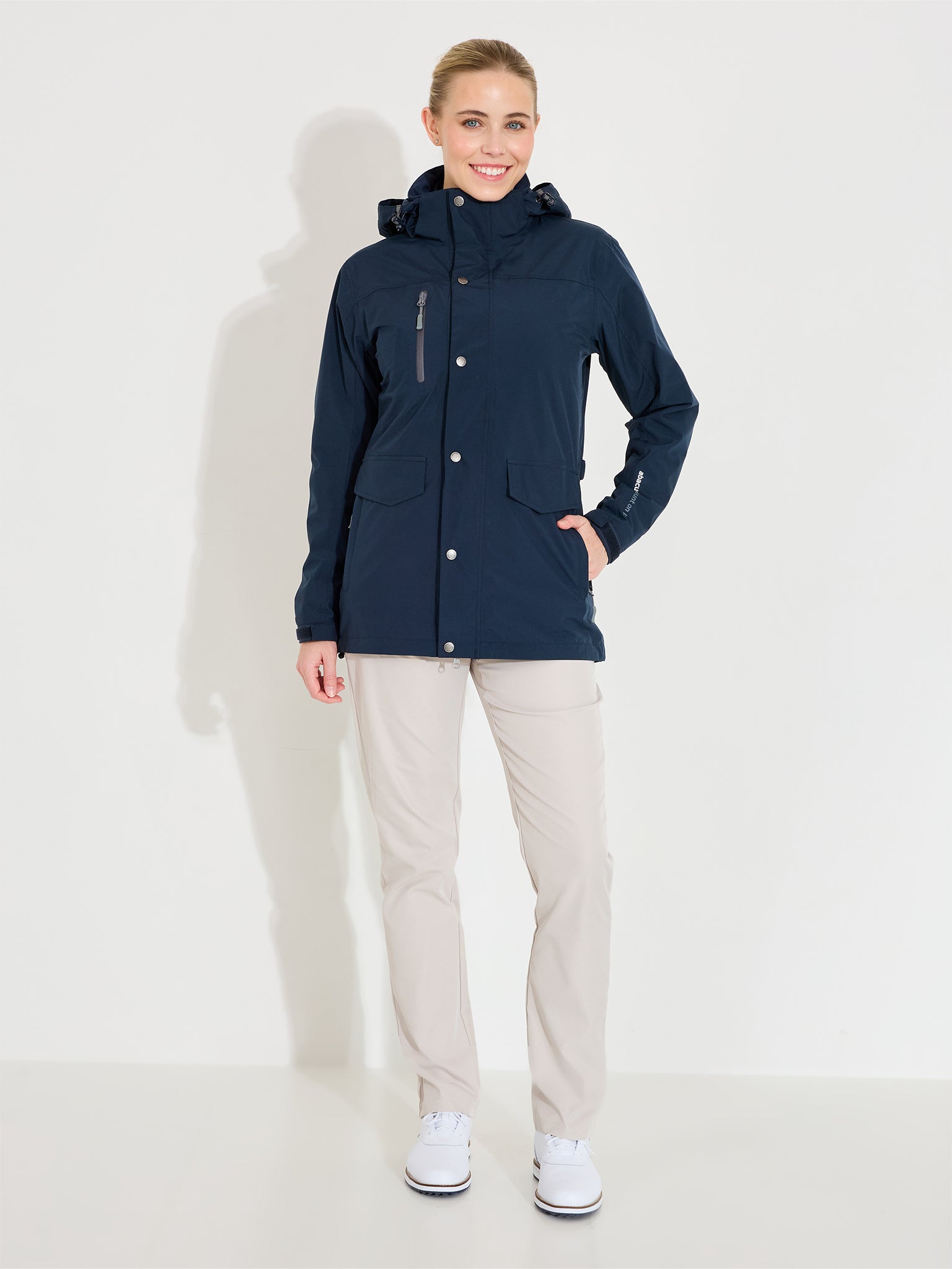 Lds Staff 3 in 1 jacket - navy