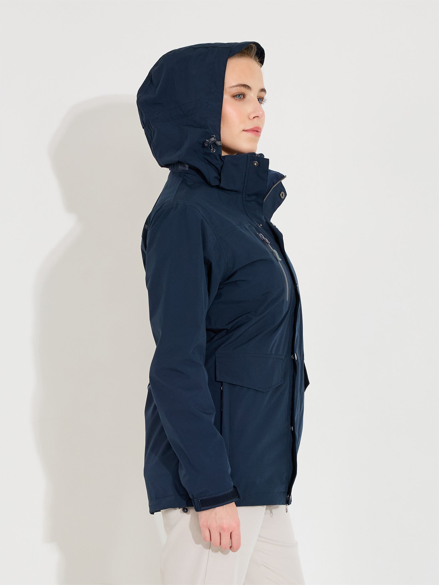 Lds Staff 3 in 1 jacket - navy