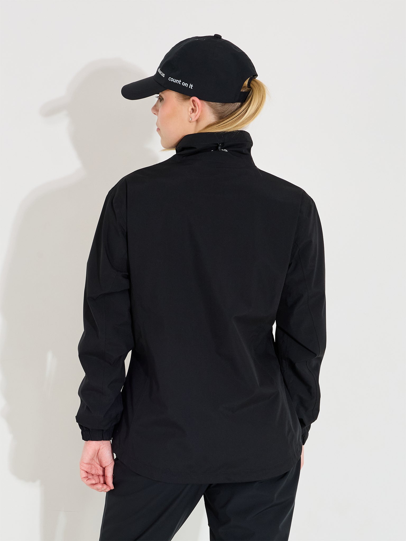 Lds Links stretch rainjacket - black