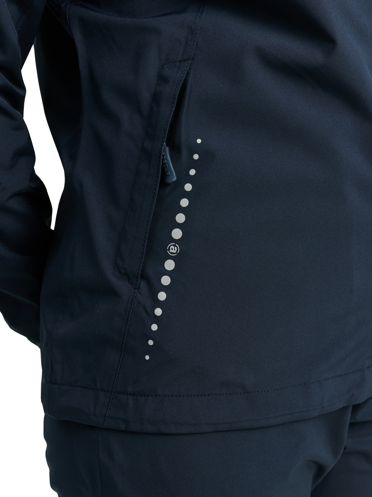 Lds Links stretch rainjacket - navy (Archive edition)-4