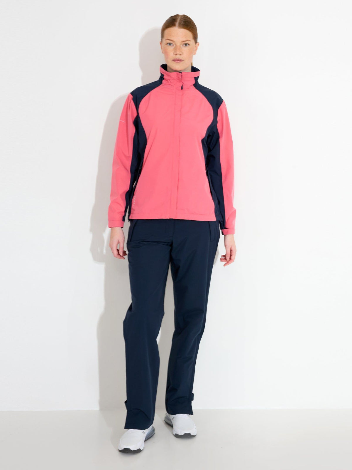 Lds Links stretch rainjacket - lipstick-2