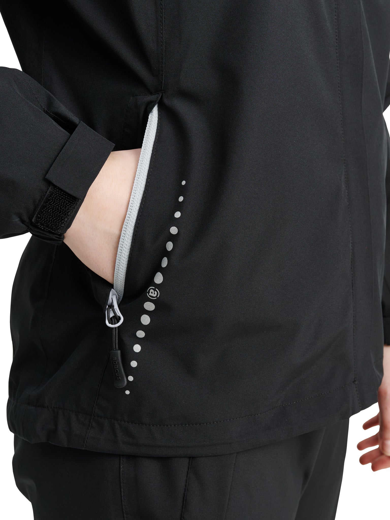 Lds Links stretch rainjacket - black (Archive edition) – Abacus