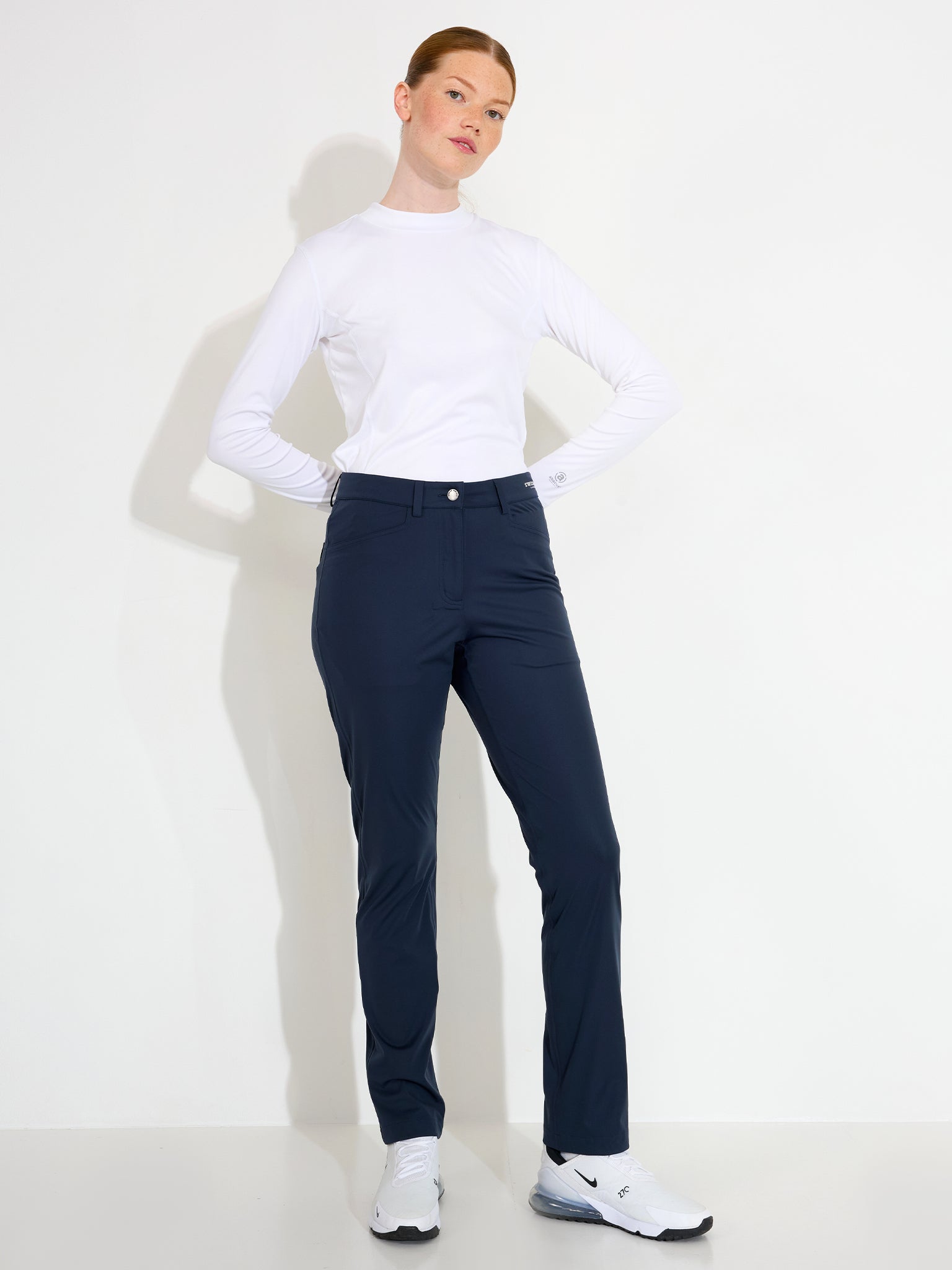 Lds Bounce waterproof trousers - navy-4