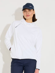 Lds Bounce waterproof hoodie - white